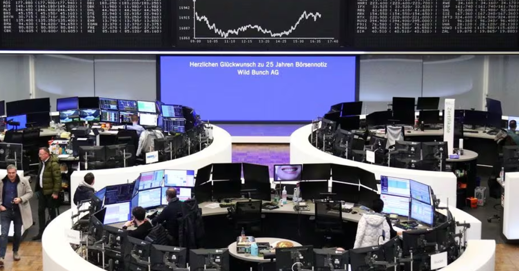 European Shares Show Mixed Performance