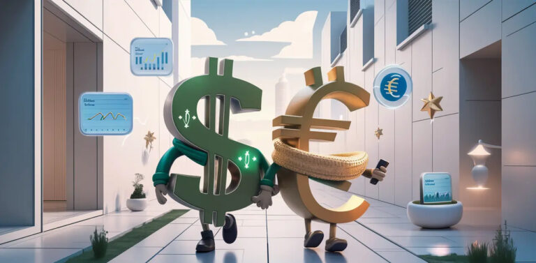 EUR/USD Dips Below 1.0950 Amid Stronger US Dollar