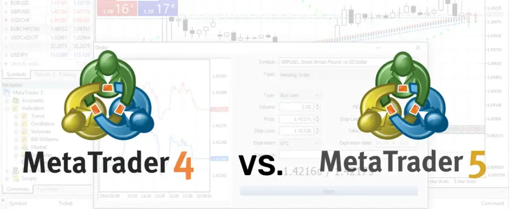 MetaTrader4 and MetaTrader5