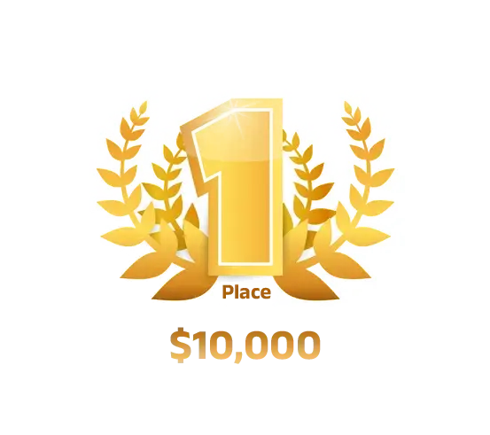 First place prize of $10,000
